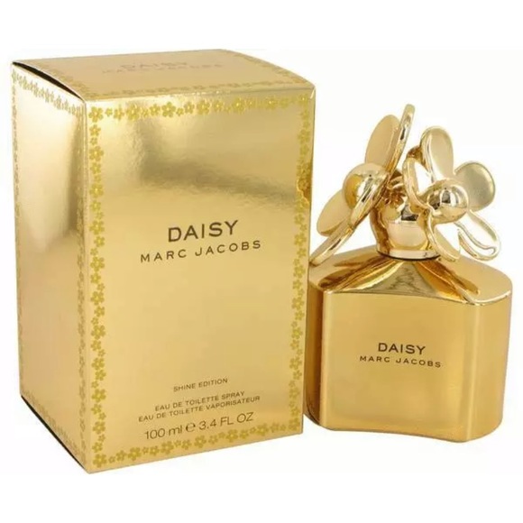 *New* Marc Jacobs Daisy Shine Gold Limited Edition Eau du Toilette 3.4oz/100mL - Picture 2 of 2